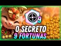 VOCÊ NUNCA VIU TANTA RECOMPENSA ASSIM! 9 FORTUNAS A SINERGIA SECRETA! | Teamfight Tactics Set 11