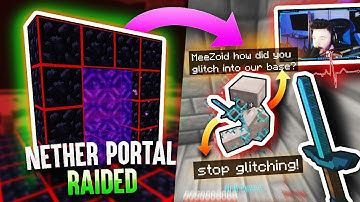 THEY SAID WE PEARL GLITCHED AFTER WE NETHER PORTAL RAIDED... *RAIDABLE* | Minecraft HCF
