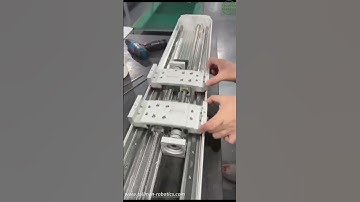 Single Axis Motorized Linear Actuator with Two Slides,Double Carriage Linear Slides