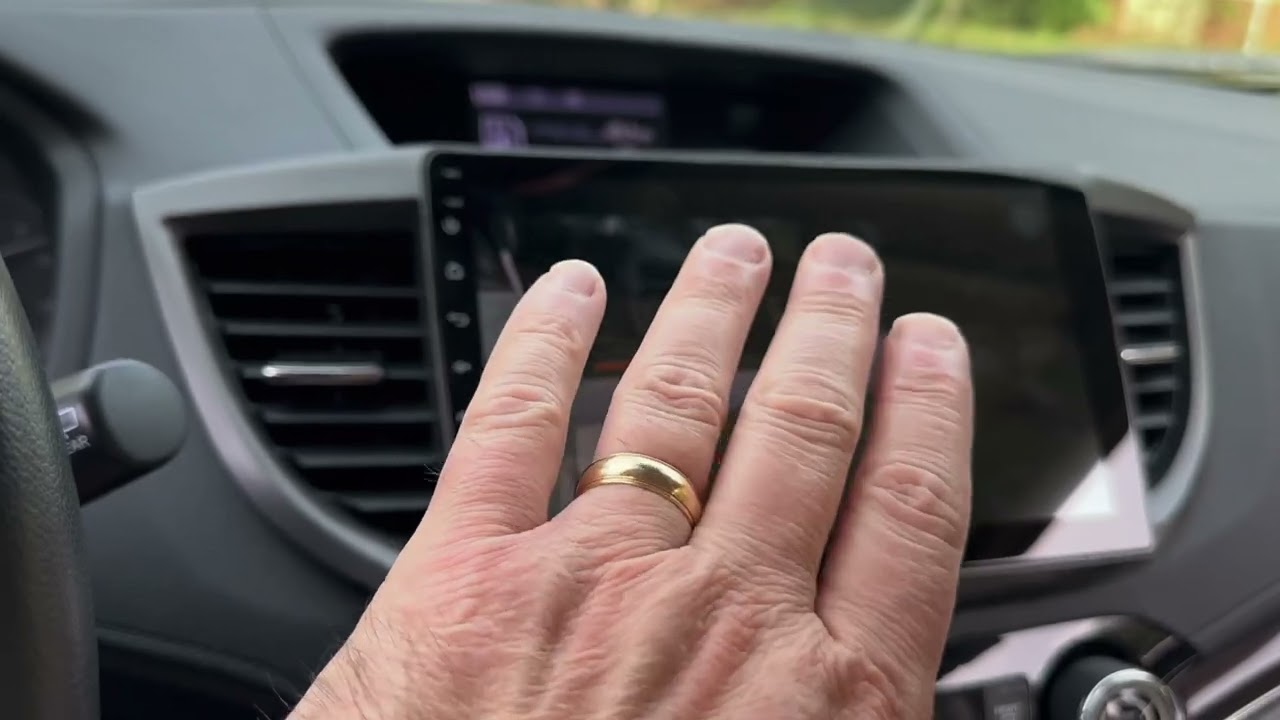 ViaBecs 10.2" Android 6G 128G Apple Carplay Honda CRV 2015-2016 With Lane Departure Camera