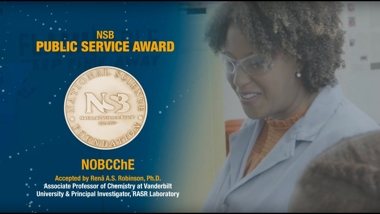 2022 NSB Public Service Award Winner:  NOBCChE