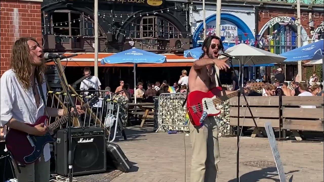 The Real Rock & Roll Band Living Out On The Road thegulls Playing "Cowboy Cupid" Brighton
