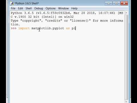 Drawing a simple line Chart in Python