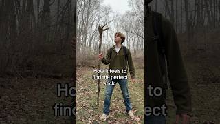 Finding the perfect stick 🧙