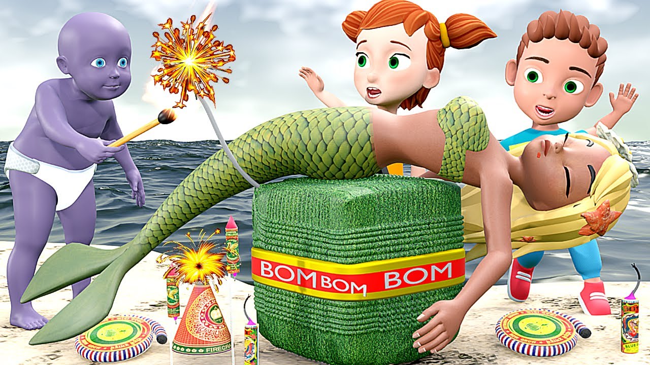 जलपरी को बम से बांध कर आग लगा दिया | Diwali Ke Pathake | cs bisht vines | comedy video