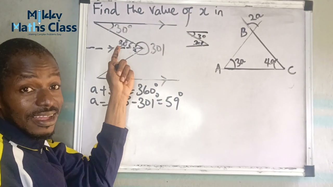 🎯 Angle challenge! What’s the value of the missing angle?