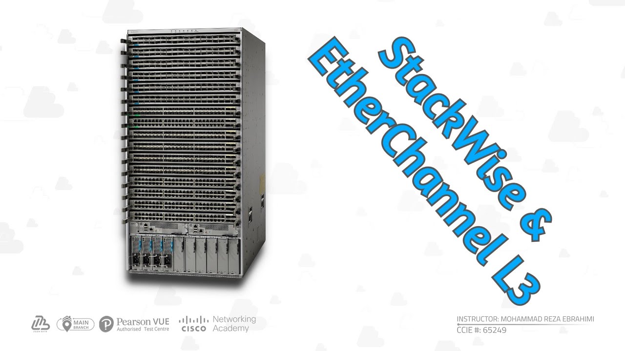 Stack Wise and Etherchannel L3 - YouTube