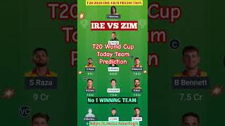 IRE vs ZIM Dream11 Prediction | IRE vs ZIM Dream11 Team | T20 World Cup 2026 32th Match
