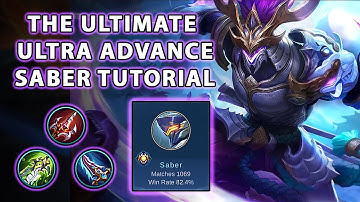 The Ultra Advance Ultimate Saber Tutorial | Mobile Legends