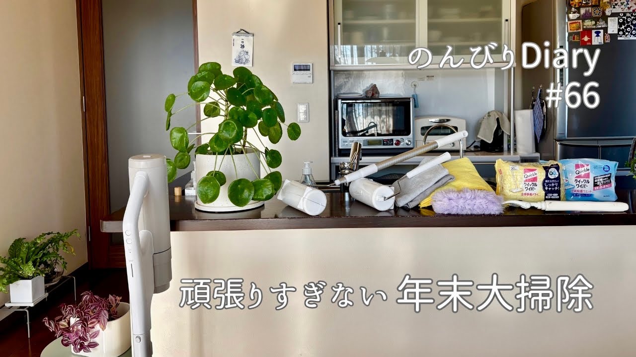 [大掃除]家じゅう一巡｜頑張りすぎない年末大掃除🧹