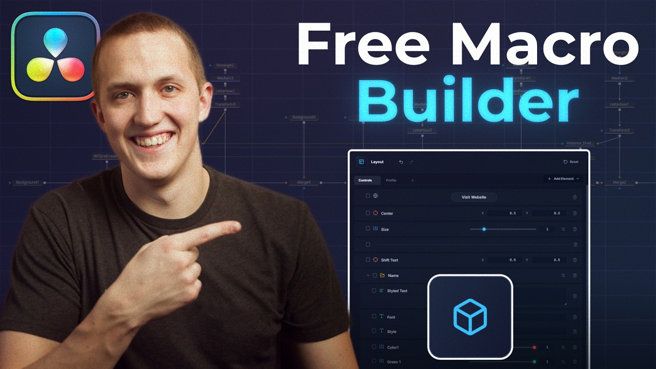 Лучший способ создания макросов в DaVinci Resolve