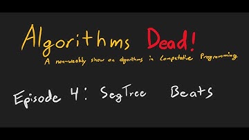 AlgorithmsThread 4: Segment Tree Beats