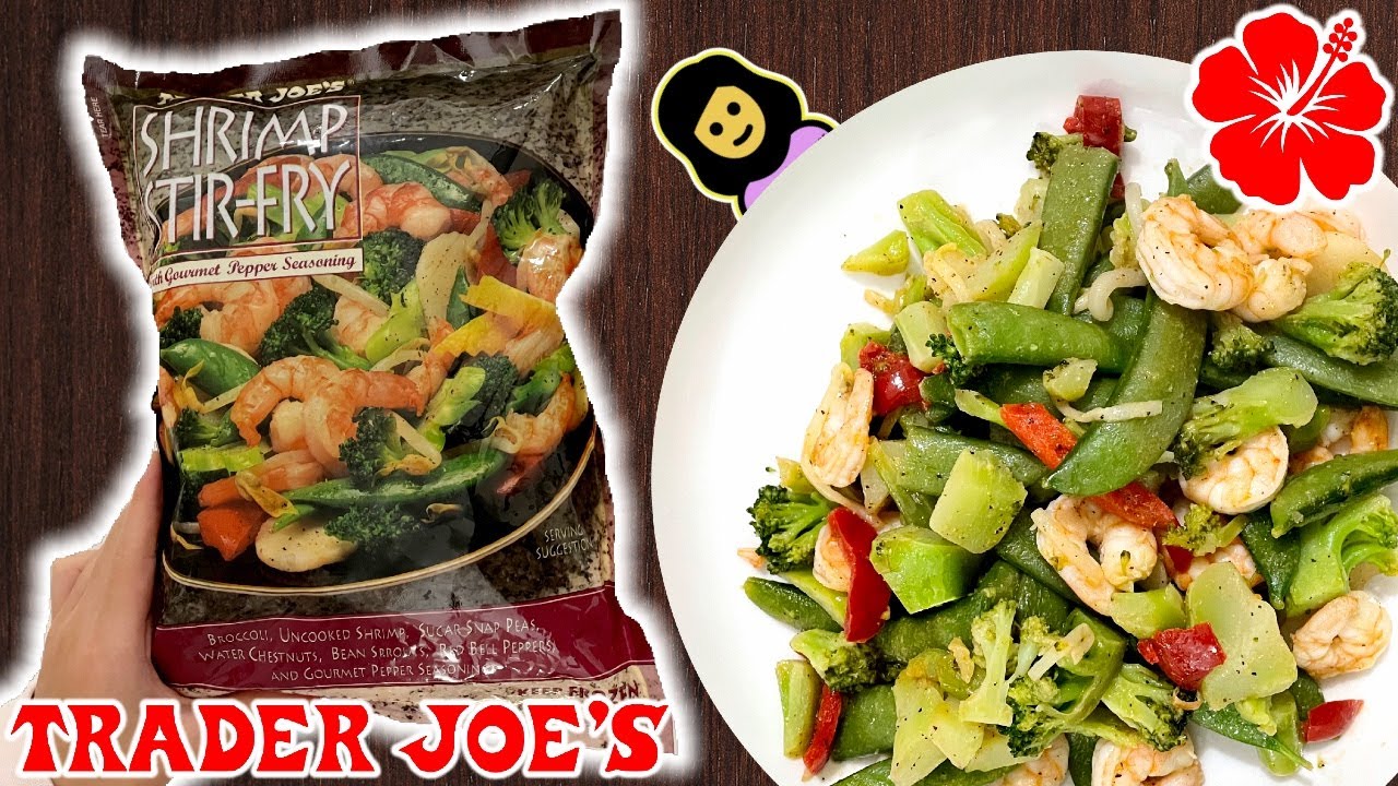 Shrimp StirFry with Gourmet Pepper Seasoning Trader Joe’s Product