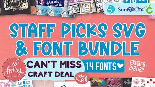 Best of Staff Picks from So Fontsy | Commercial Free SVG Designs & Fonts for Crafters
