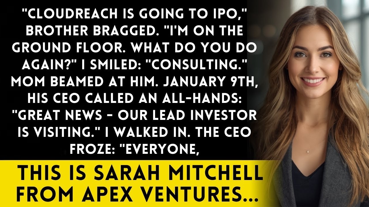 Brother Said 'I Work For The Fastest Growing Startup' At Christmas   I Sign His Funding Checks Ev