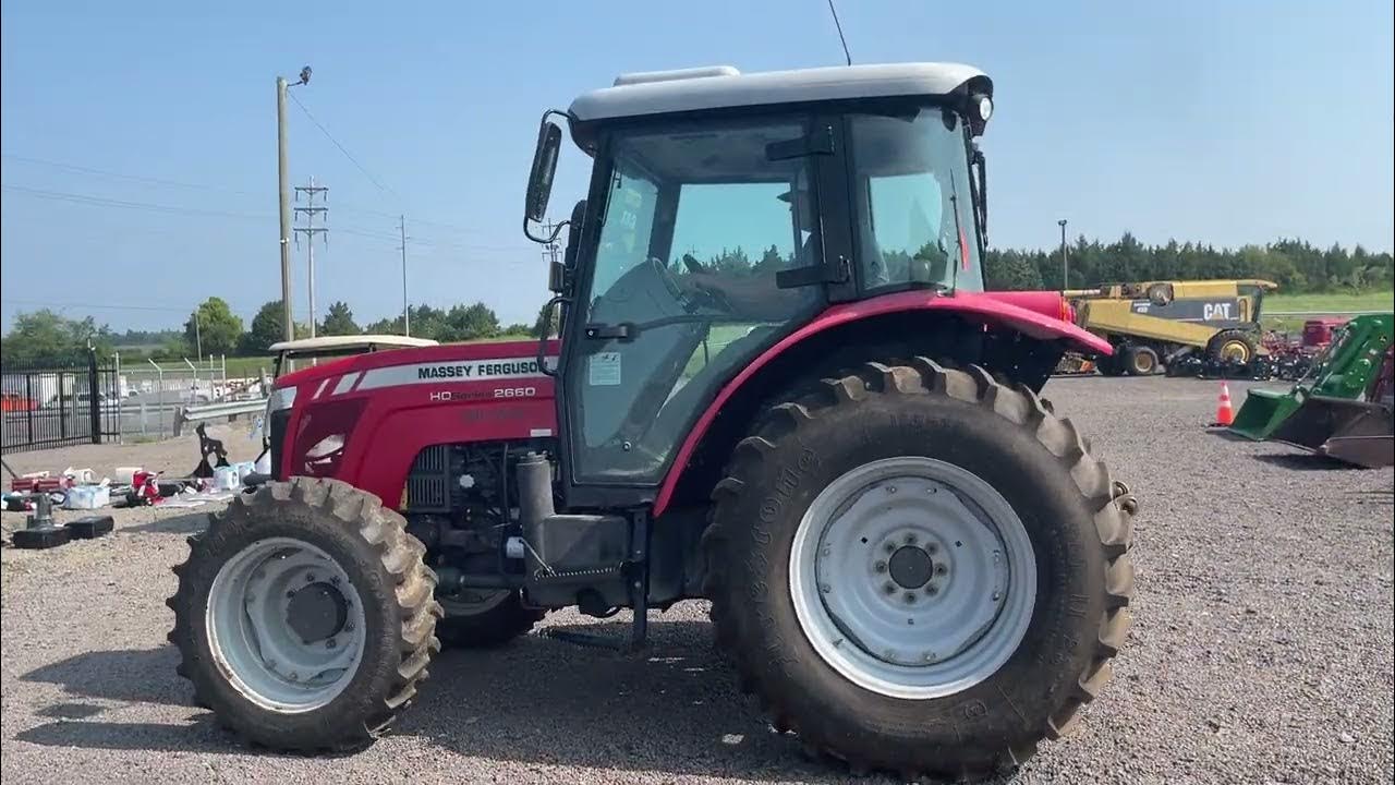 MASSEY FERGUSON 2660 HD SERIES TRACTOR YouTube