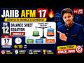 JAIIB AFM 17 🔥 ch 12 Balancesheet equation - module b