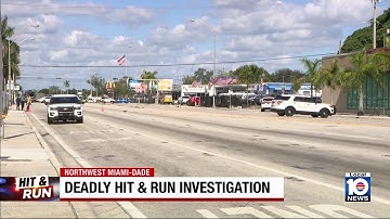 Fatal hit-and-run remains under investigation by deputies in Miami-Dade