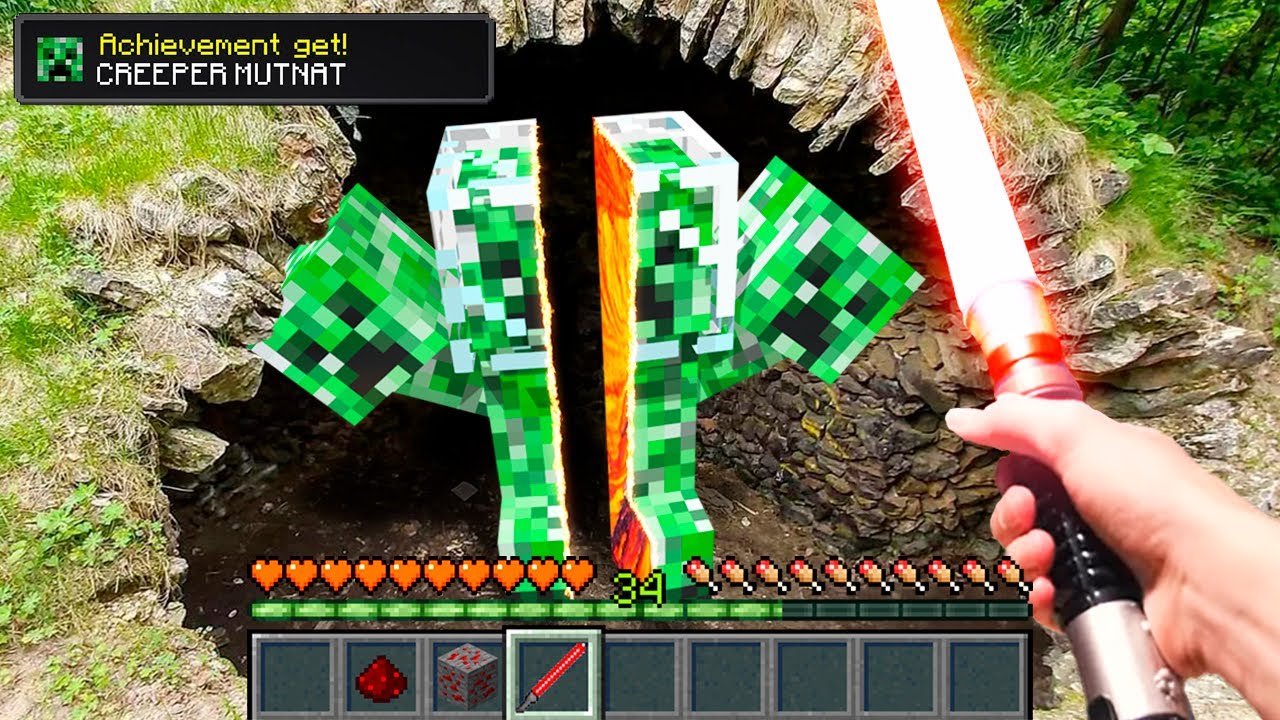 Real Life Creepers Terrify In Minecraft: The Last Minecart - Game Informer