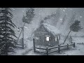 BRUTAL ARCTIC WINTER with EXTREME COLD and blizzard for sleeping | Primal Polar Night Surge 2026