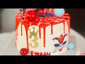 spider man Cake simple design