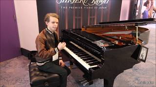 Shigeru Kawai SK6 at NAMM 2020 (featuring Bigfoot)