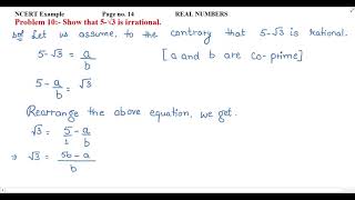 Celebrity Show that 5-√3 is irrational. Wealth
