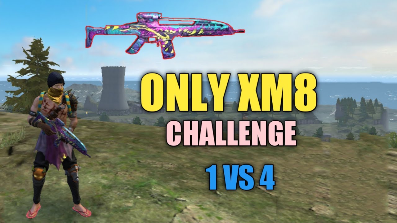 Only XM8 Challenge | Lively Beast | Best Gun Skin | Free Fire - YouTube