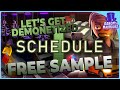Free Samples For Everyone | Schedule 1