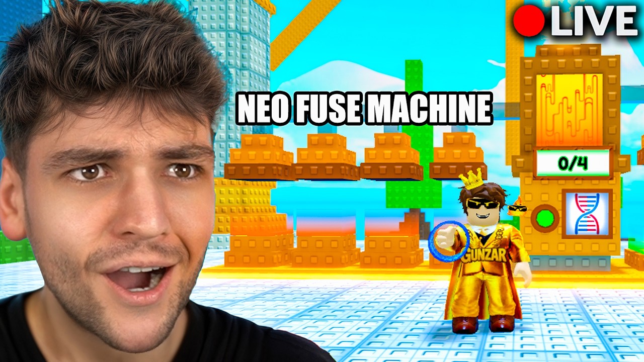 🔴ΝΕΟ FUSE MACHINE ΣΤΟ SURVIVE LAVA FOR BRAINROT ROBLOX