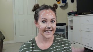 GRWM: EASY Deer HALLOWEEN Makeup Look!