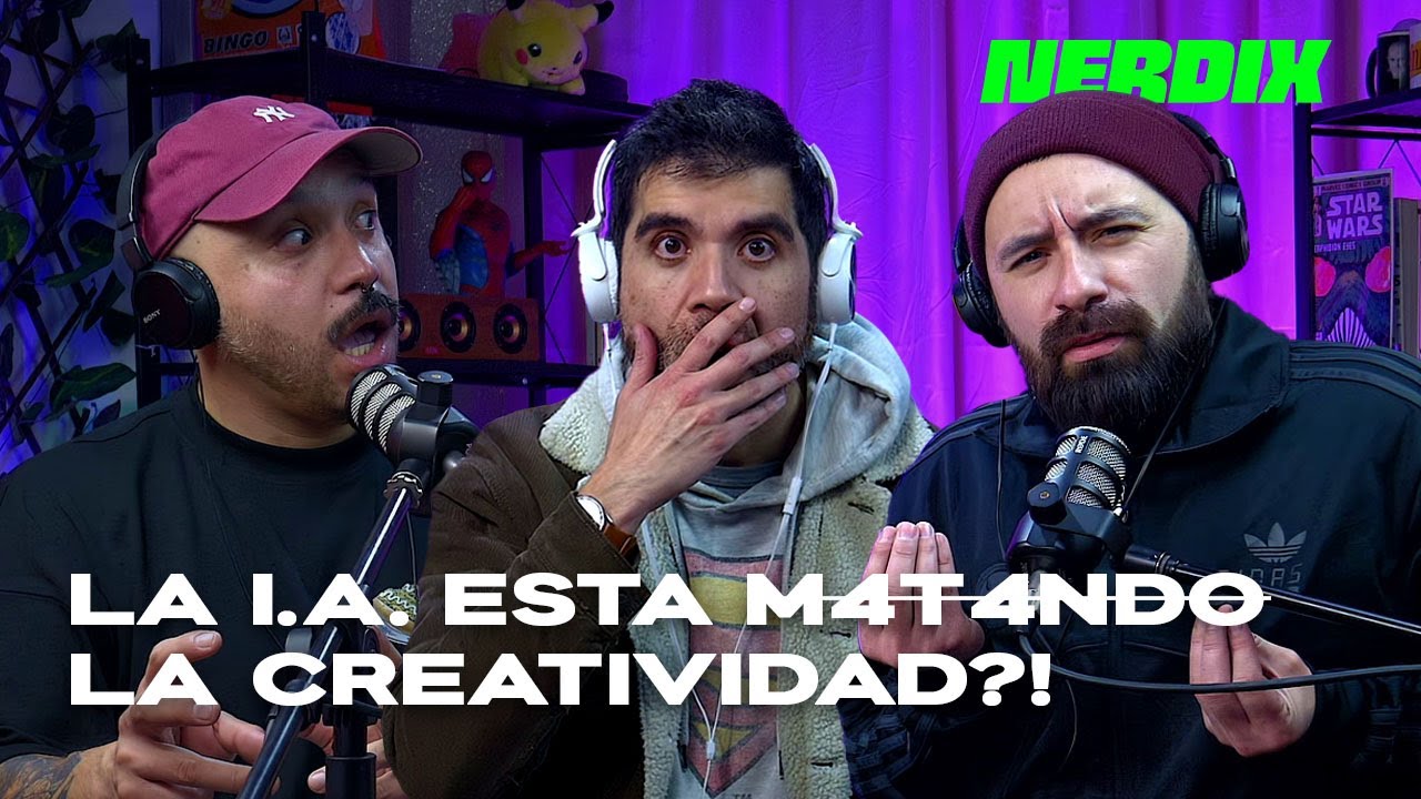 ¿Para qué artistas si tenemos inteligencia artificial? feat. Seba Castro - NERDIX Ep.3 2025