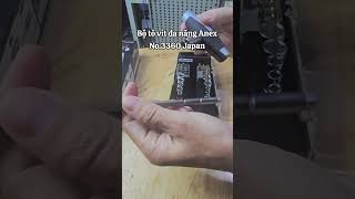 Bộ tô vít đa năng Anex No.3360 Japan phù hợp mọi công việc. #hatoktools #hatok #anextools #diy