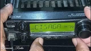 CARA MEMBERI NAMA FREKUENSI PADA RADIO RIG || Icom ic-2200h ||