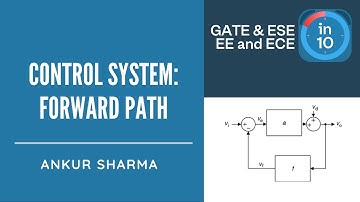 Control System: Forward Path I GATE/ESE | Ankur Sharma Sir
