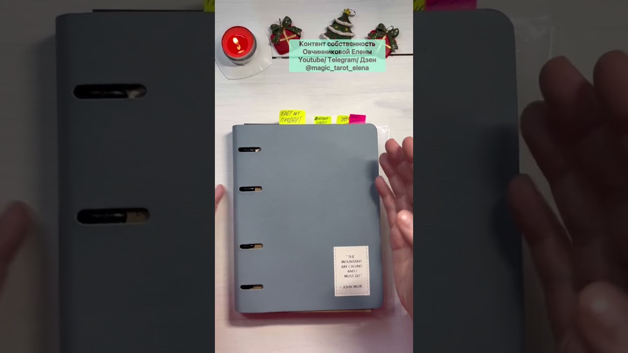 🎄☕️ КАК УСТРОЕНО МОЁ ТАРО ПРОСТРАНСТВО. Кабинет, личные колоды, таро дневники. #моятарозона