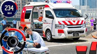 Ambulance City Rescue Simulator Game 911 US Emergency Ambulance Best Version For Android Gameplay screenshot 4