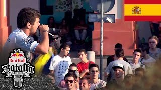 NEGRO FRESHCO vs TIAGO AKA TESMC Octavos: Córdoba, España 2015 | Red Bull Batalla de los Gallos