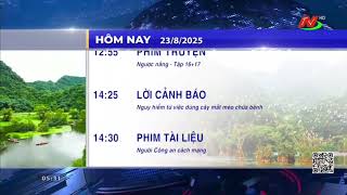 Nbtv Ninh Bình Đài Hiệu, Gtct Hôm Nay 05H30 - 23082025