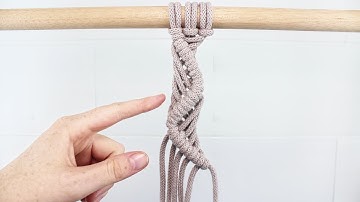 DIY Macrame Tutorial: Zig Zag Pattern