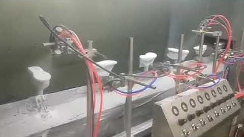 top 10 video of shoe sole spraying automatic machine line customized