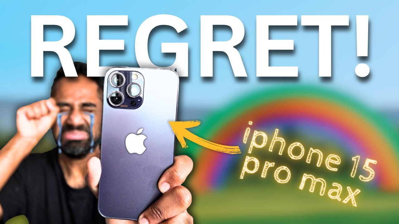 I regret buying the iPhone 15 Pro Max…. - YouTube