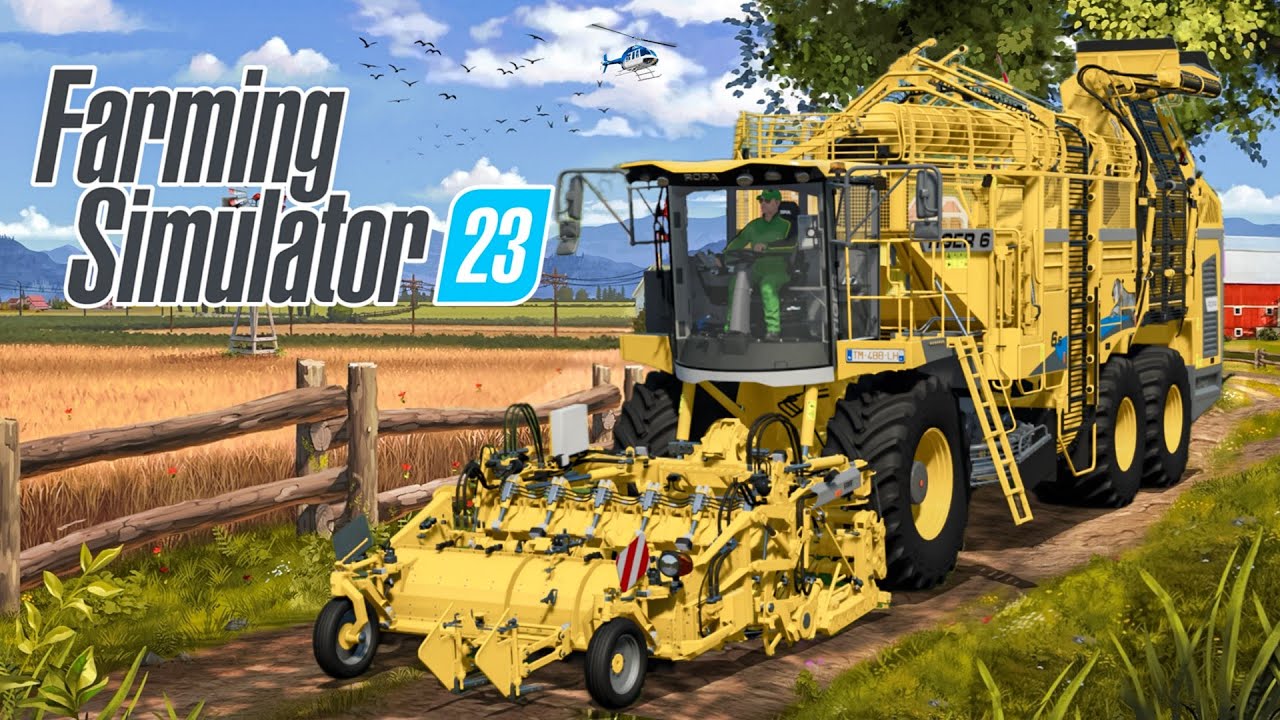 Сбор сахарной свеклы и производство сахара в FS23 | Farming Simulator 23