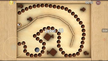 Classic labyrinth 3D level 43 walkthrough