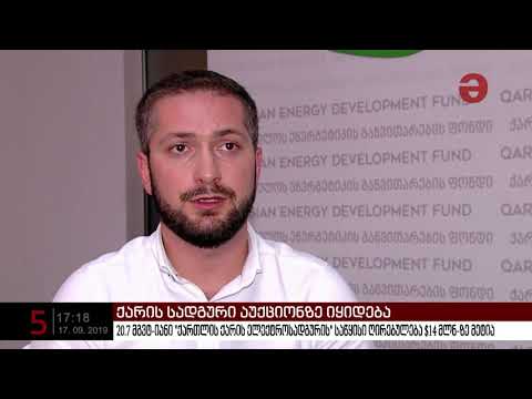 მთავრობა „ქართლის ქარის ელექტროსადგურს“ აუქციონზე ყიდის