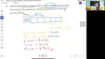 P5 Math Topic - Fractions Word Problems