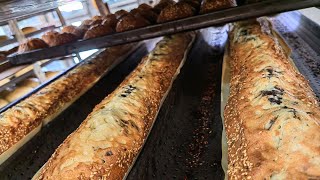 ✅French Baker Bakes Delicious Soft Bread With Great Skill #bakingBread #streetfood #frenchbread