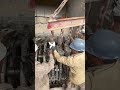 Hammer Crusher hammer replacement work.