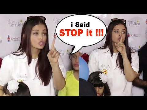 Aishwarya Rai Gets ANGRY on Media Reporters