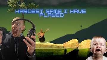 WORLDS HARDEST GAME getting over it